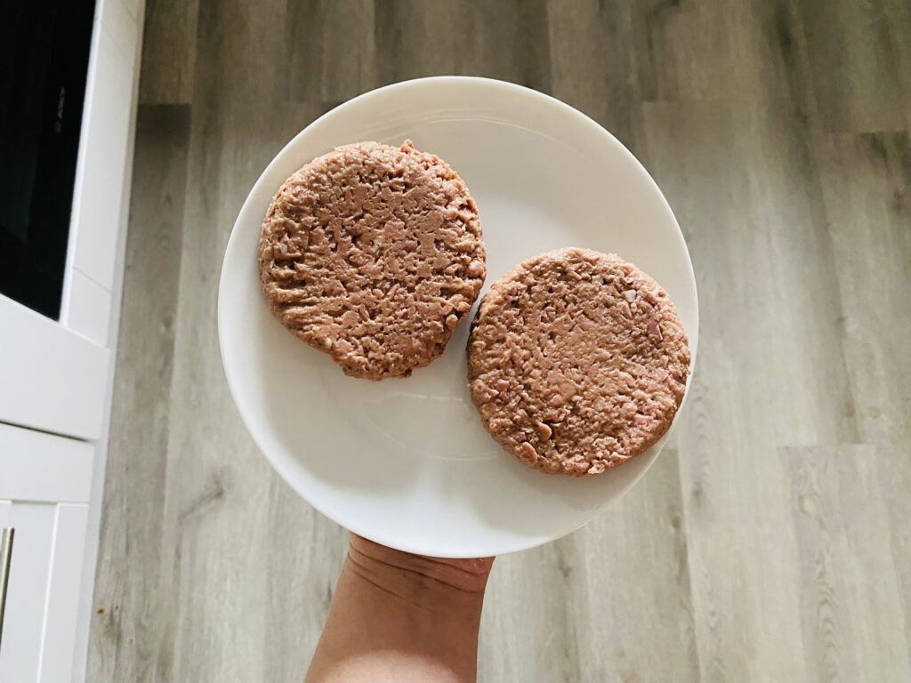 A plate of the best vegan burgers