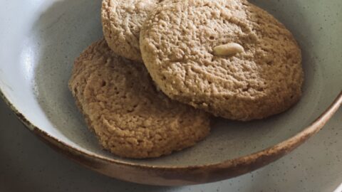 Vegan peanut butter cookies