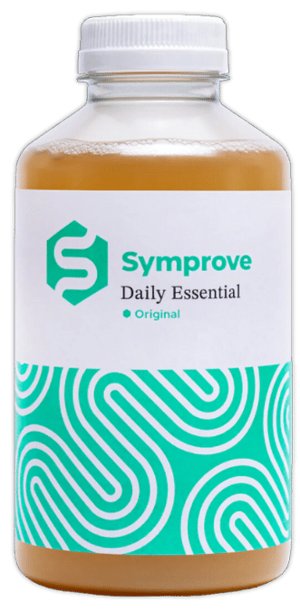 A bottle of symprove featured on Symprove reviews