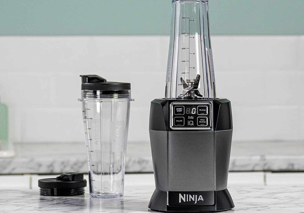 Ninja auto IQ blender for vegan cooking