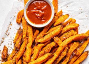 Air fryer frozen sweet potato fries