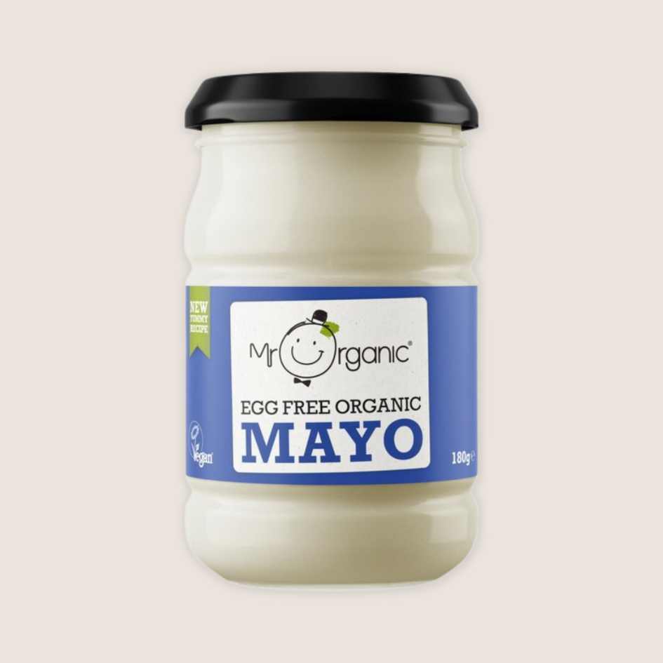 Mr Organic Egg-Free Organic Mayo - one of the best vegan mayo products in the UK