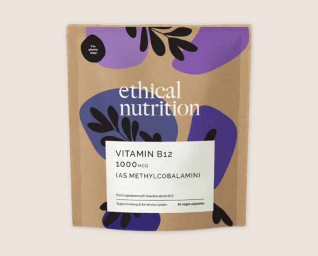 Ethical Nutrition Vitamin B12 - one of the best vegan B12 supplements