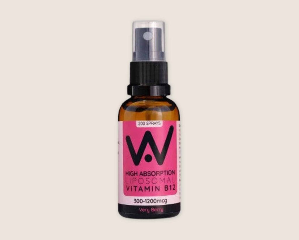 Well Actually Liposomal Vitamin B12 Spray - one of the best vegan B12 supplements