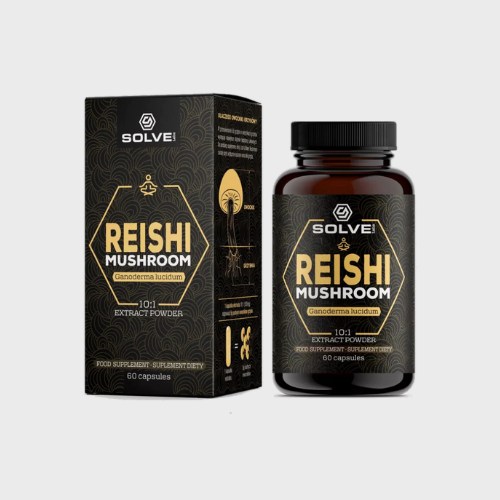 Solve Labs Reishi Capsules - one of the best reishi supplements