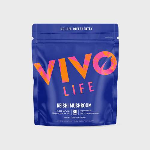 Vivo Life reishi mushroom powder - one of the best reishi supplements