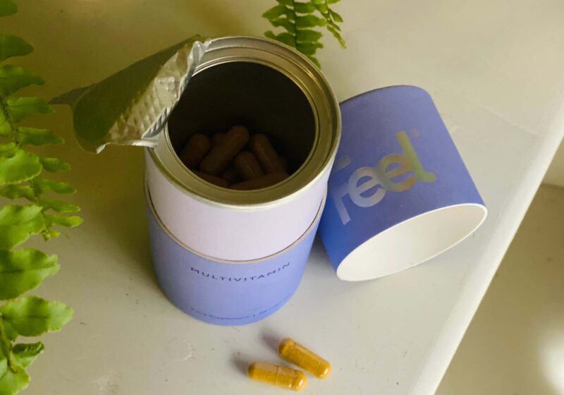 An aerial view of the Feel Multivitamin eco-friendly tub
